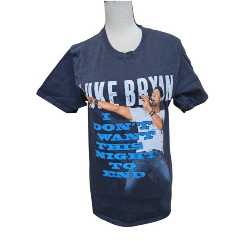 Luke Bryan 'I Don't Want This Night To End' Tour Tee 2011 Size Small 2-Sided